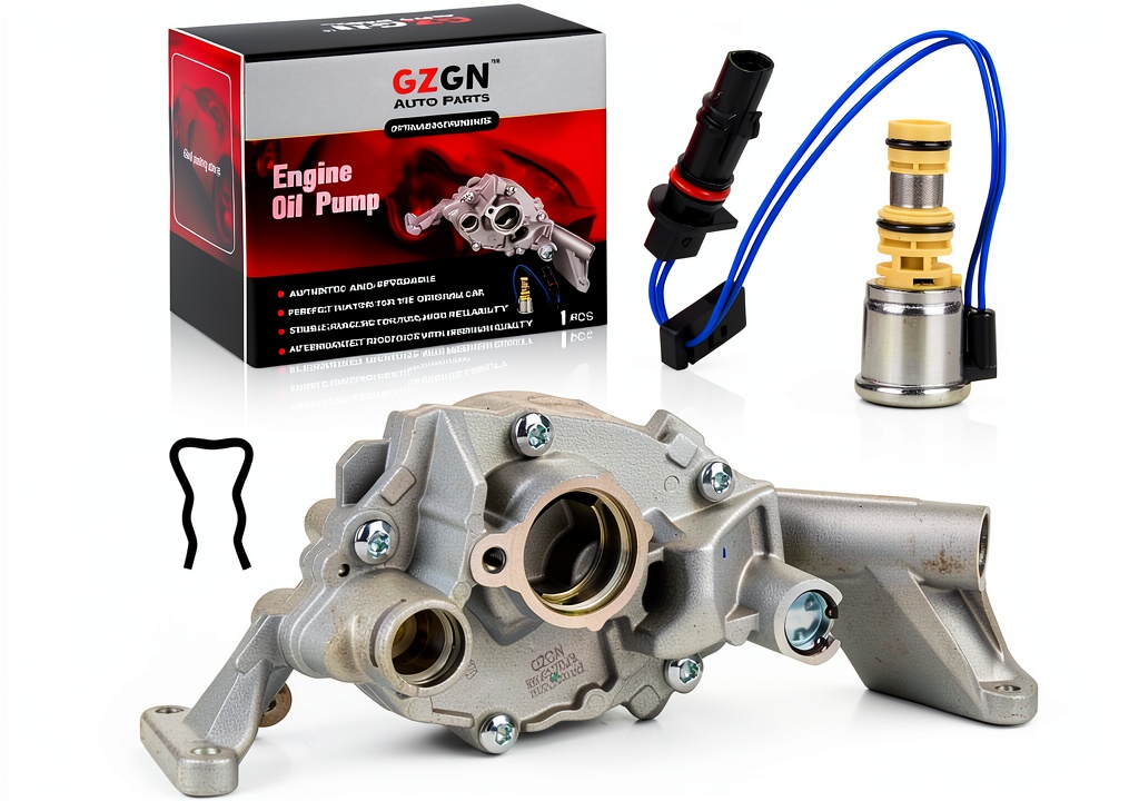 GZGN oil pump installed in a Chrysler engine