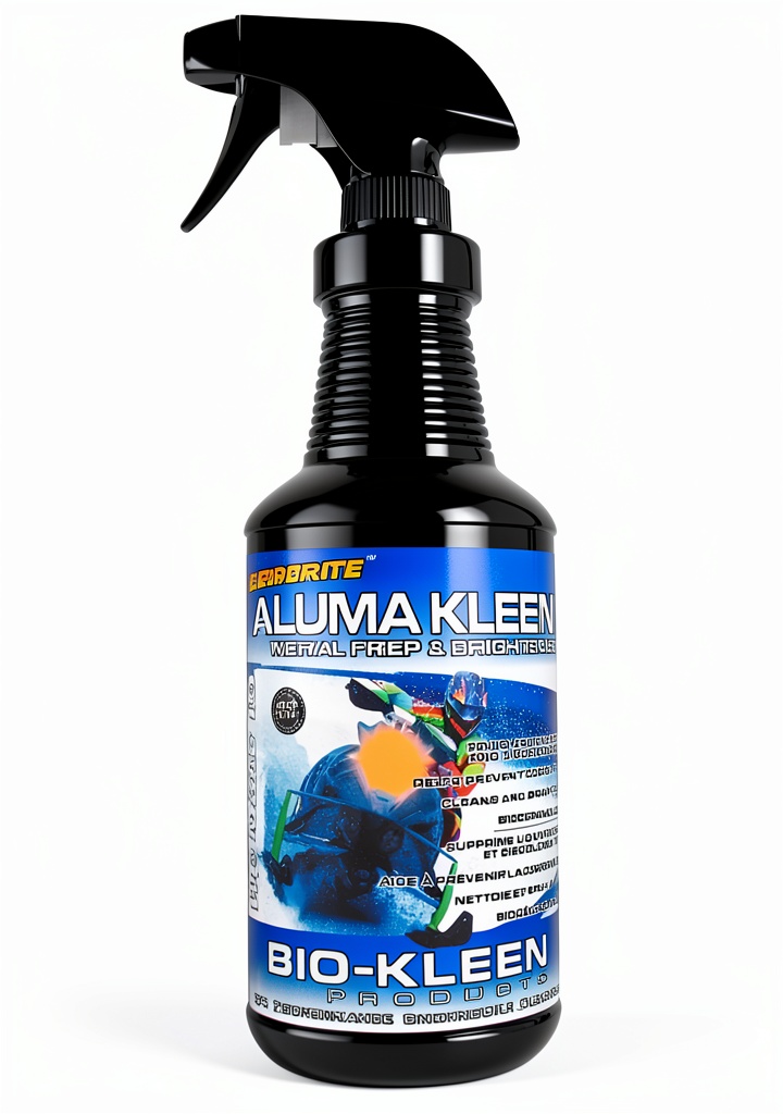 Biokleen S07007 aluminum cleaner bottle