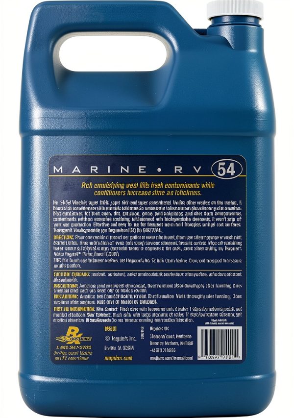 Meguiars RV Marine Wash 128 Fl Oz - PH Neutral Biodegradable Cleaner-2