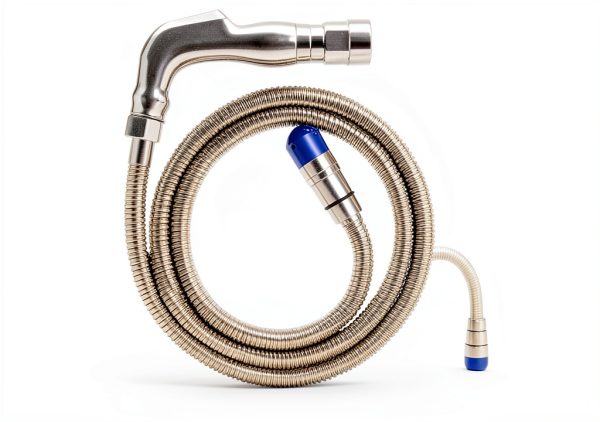 COOSPIDER RV Tank Swivel Stick Rinser 57in Hose 4 Hole Nozzle-0
