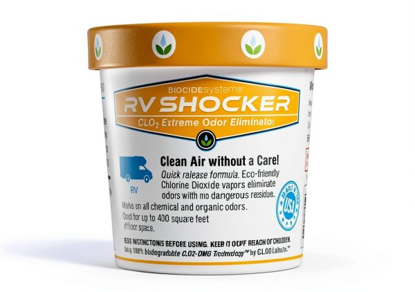 Biocide Systems RV Odor Eliminator Model 3244 Chlorine Dioxide-0