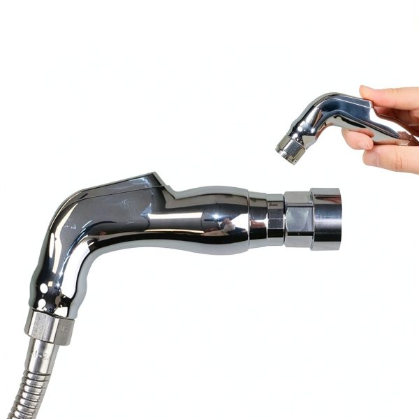 COOSPIDER RV Tank Swivel Stick Rinser 57in Hose 4 Hole Nozzle-3