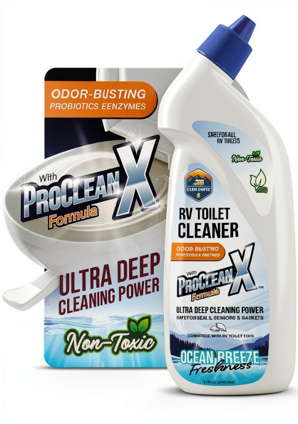 RV Toilet Cleaner Clean Camper ProClean X Deep Clean Formula-0