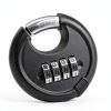 DAYGOS Combination Disc Padlock Heavy Duty 4‑Digit Lock Black-2