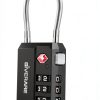 TSA Approved Luggage Locks 2 Pack GIVERARE Black 3-Digit Cable Padlock-3
