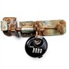 DAYGOS Combination Disc Padlock Heavy Duty 4‑Digit Lock Black-7