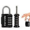 Combination Lock Vervida 2 Pack 4-Digit Outdoor Waterproof Padlock-5