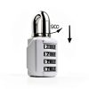 Combination Lock Vervida 2 Pack 4-Digit Outdoor Waterproof Padlock-2