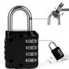 Combination Lock Vervida 2 Pack 4-Digit Outdoor Waterproof Padlock-6