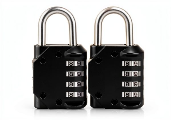 Combination Lock Vervida 2 Pack 4-Digit Outdoor Waterproof Padlock-0
