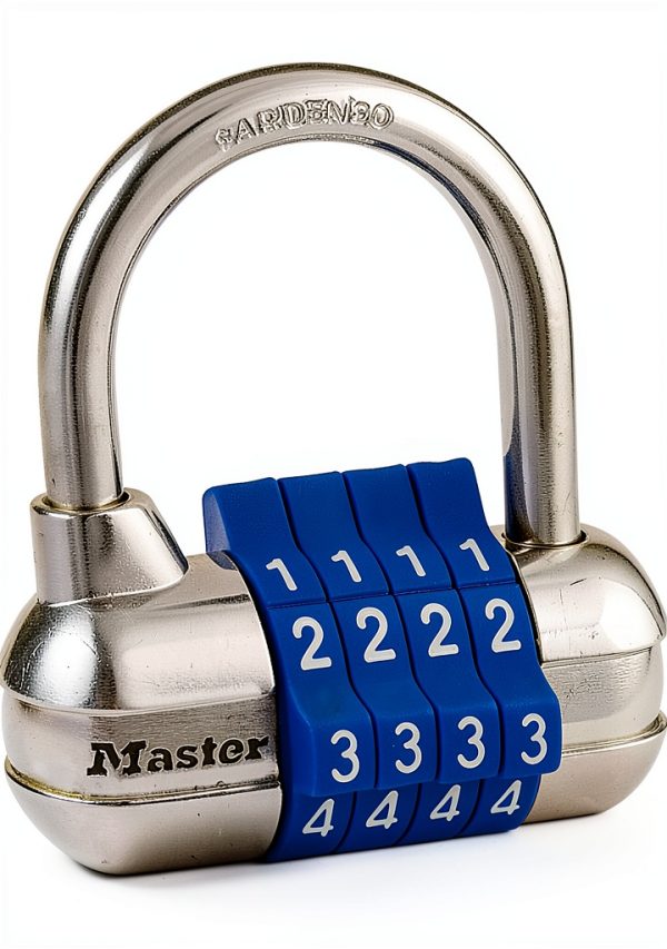 Master Lock Combination Padlock 1523D Gym Locker 1 Pack-0