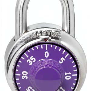 Master Lock 1514D Combination Padlock 1.875in Wide 3/4in Shackle-0