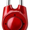 Directional Combination Lock Master Lock Padlock 1500iD Metal Body-0
