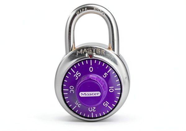 Master Lock 1514D Combination Padlock 1.875in Wide 3/4in Shackle-3