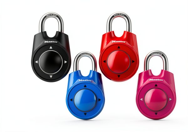 Directional Combination Lock Master Lock Padlock 1500iD Metal Body-3