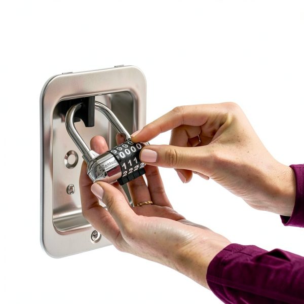Master Lock Combination Padlock 1523D Gym Locker 1 Pack-2