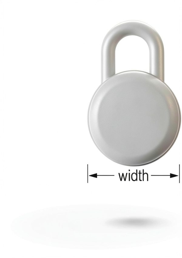 Master Lock 1514D Combination Padlock 1.875in Wide 3/4in Shackle-5